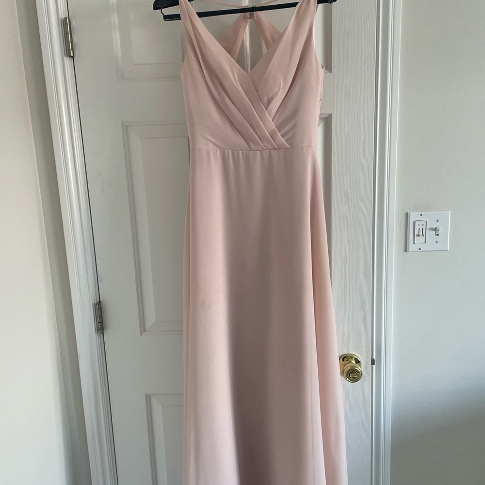 Sorella Vita Bridesmaid Dress in Rosewater color (blush)
